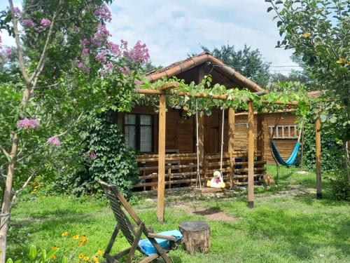 Zahrada ubytování Tiny houses Genacvale
