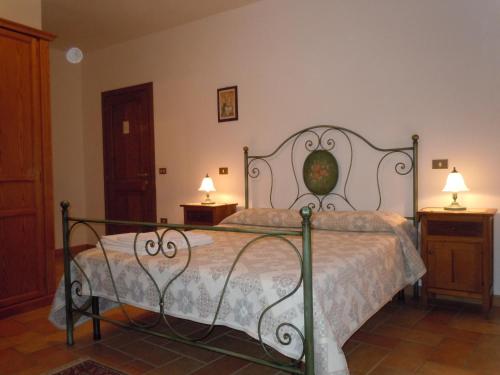 Posteľ alebo postele v izbe v ubytovaní Agriturismo Il Borghetto