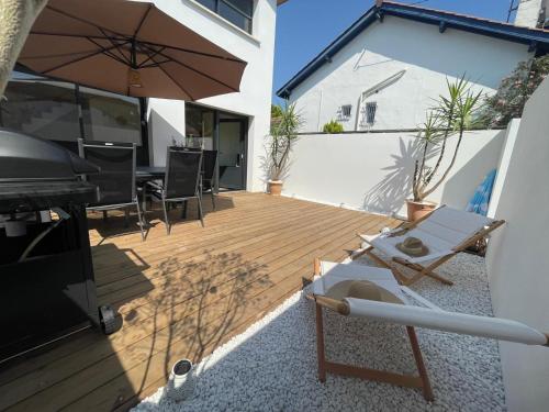 Maison 2 ch proche plages Anglet