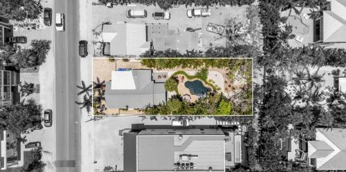 Vaade majutusasutusele Shady Mango home linnulennult