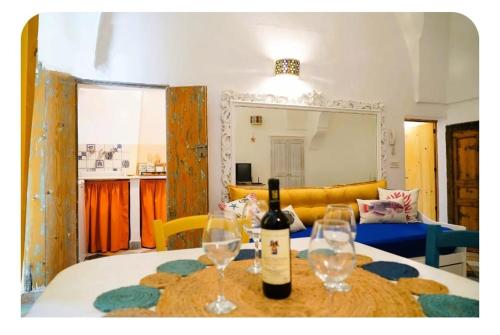 Χώρος καθιστικού στο Domus Magistri