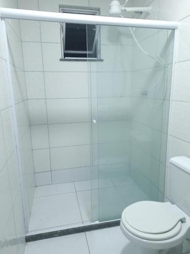 Ένα μπάνιο στο Apartamento Grauça, prédio Trancredo Neves 302