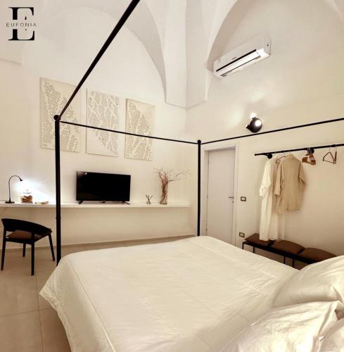 Cama o camas de una habitación en Eufonia