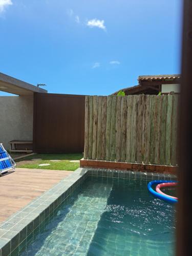 Bazén v ubytování Villa with Private Swimming Pool in São Miguel dos MilagresAguapé 1 nebo v jeho okolí