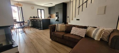 Χώρος καθιστικού στο Casa Los Yayos
