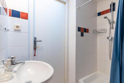 Ένα μπάνιο στο Holiday House Mária