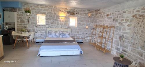Posteľ alebo postele v izbe v ubytovaní Cosy Studio with breathtaking view