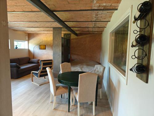 Posezení v ubytování Sønderbygaard B&B