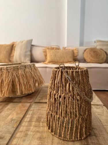 Posezení v ubytování Casa Ribera Maya