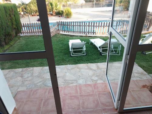 Μπαλκόνι ή βεράντα στο Chalet Eucaliptus