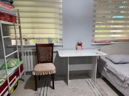 Ein Bett oder Betten in einem Zimmer der Unterkunft Nomads Home