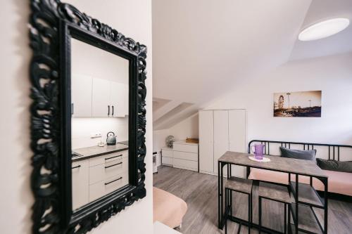 Una cocina o cocineta en Silvie Apartments - Wurmova