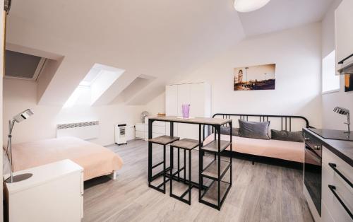 Postel nebo postele na pokoji v ubytování Silvie Apartments - Wurmova