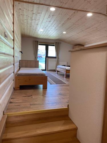 Un ou plusieurs lits dans un hébergement de l'établissement Apartmán Lukáš
