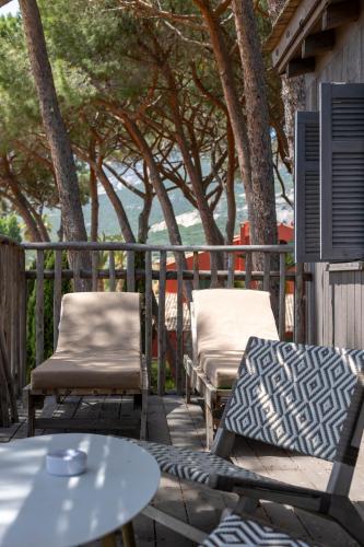 Μπαλκόνι ή βεράντα στο La Signoria & Spa