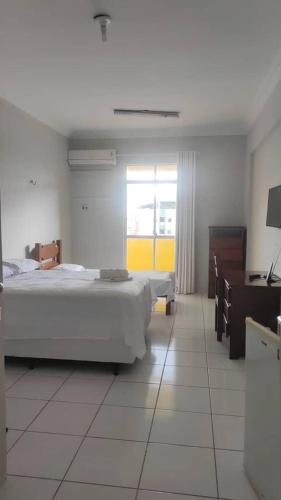 Katil atau katil-katil dalam bilik di Hotel e Flat Sobral Mundi