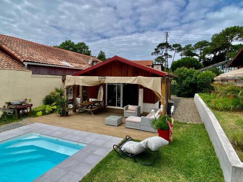 Maison avec jardin et accès Wi-Fi à Capbreton - FR-1-413-260