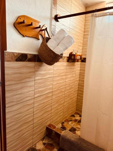 Suites Al Mar, en el malecón de San Cristóbalにあるバスルーム