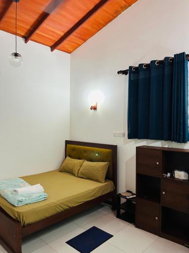 Voodi või voodid majutusasutuse unic residence & Hostel toas