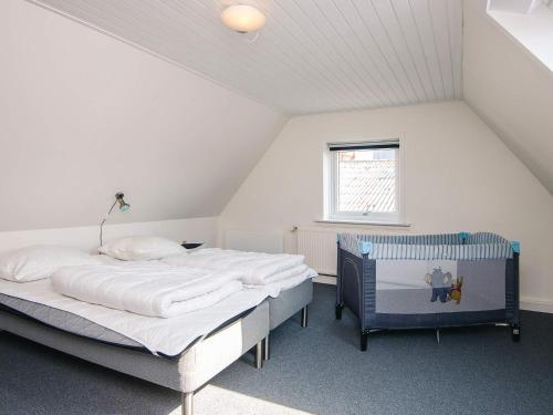 Postel nebo postele na pokoji v ubytování Holiday home Højer III