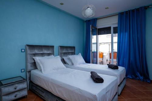Postel nebo postele na pokoji v ubytování Elegant & Cozy 3BR, Residence privé Home Matya