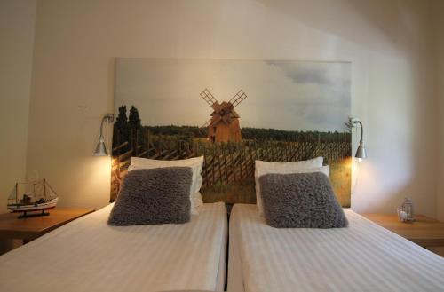 Cama o camas de una habitación en Snäck Annex