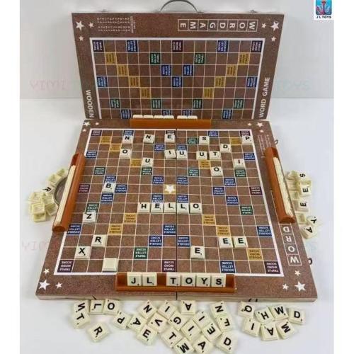 a chess board with the words holis on it at C&G Staycation Home in General Trias
