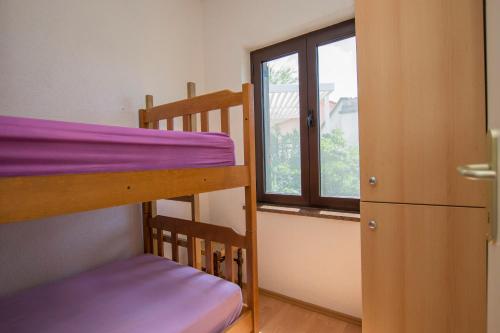 Ένα ή περισσότερα κρεβάτια σε δωμάτιο στο Apartment Nature