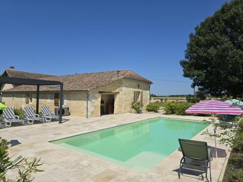 Charmant gîte en pierre avec piscine partagée, WiFi, proche de Bergerac - FR-1-616-490