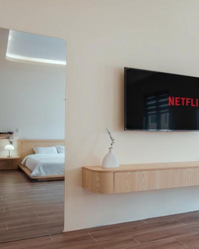 Postel nebo postele na pokoji v ubytování Homestay & Hotel Concept Maison