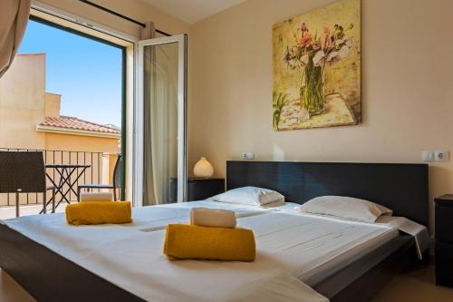 Postel nebo postele na pokoji v ubytování Residence Club El Paraiso