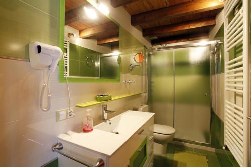 Ванная комната в Apartamentos Hervasypunto