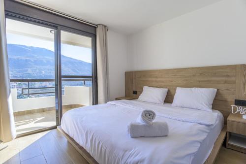 Una cama o camas en una habitación de Faraya Escape