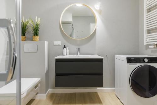 Ένα μπάνιο στο Apartamenty na wydmach Porto Łeba