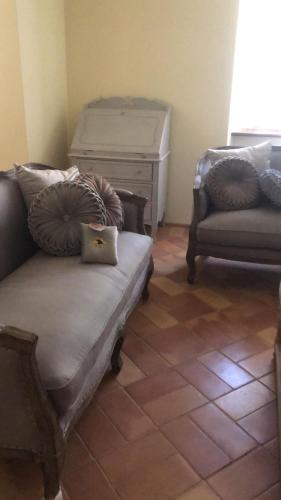 Χώρος καθιστικού στο Il Borgo delle Pampare