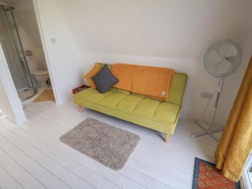 Ein Sitzbereich in der Unterkunft A-frame