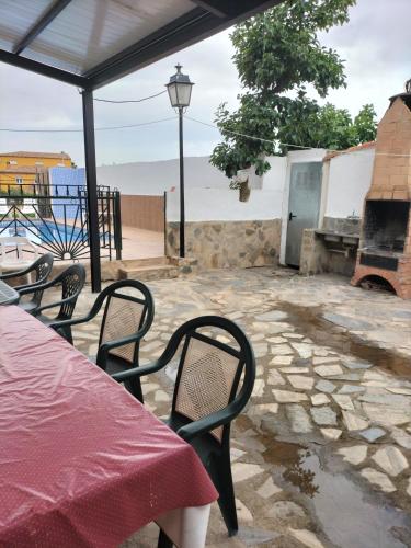 Patio nebo venkovní prostory v ubytování Casa Detrés
