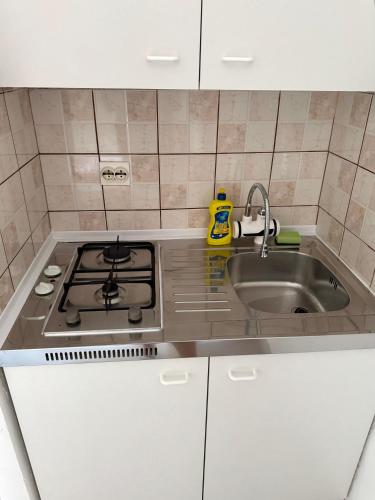 Dapur atau dapur kecil di Apartmani Jović 2