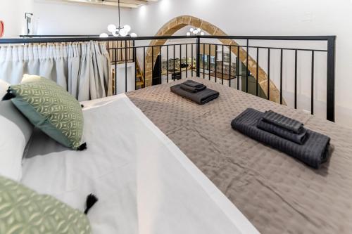 Posteľ alebo postele v izbe v ubytovaní Filoxenia House