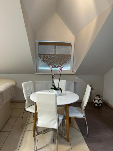 Χώρος καθιστικού στο Apartament Wierzbna