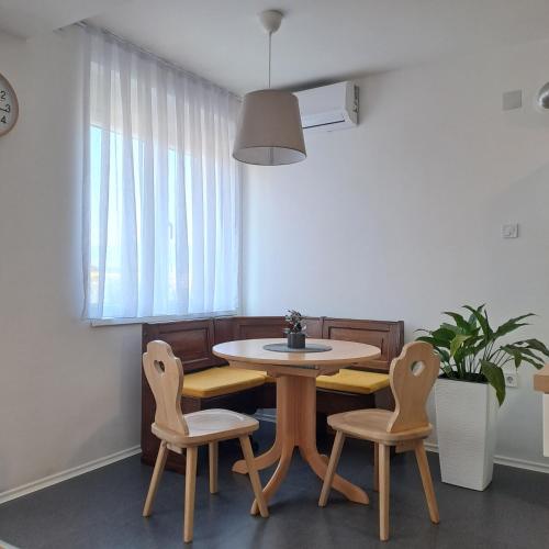 Posezení v ubytování Downtown apartment