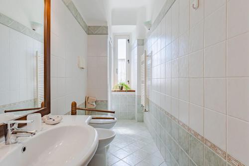 Ένα μπάνιο στο Sea View Barcolana Suite Fiber Wifi Netflix