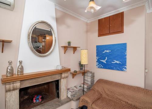 Χώρος καθιστικού στο Seaside-Maisonette