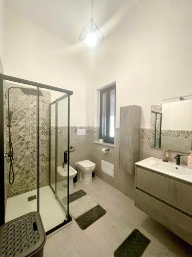 Koupelna v ubytování Villa Nasus