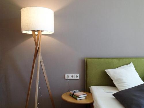 Katil atau katil-katil dalam bilik di Appartements Gästehaus Gallob