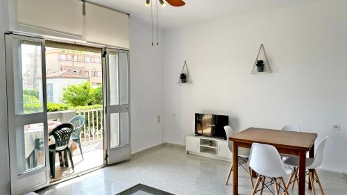 Posezení v ubytování MARENYS 6 Playa de Miramar - Alquiler Familias