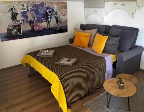 Posezení v ubytování Adria