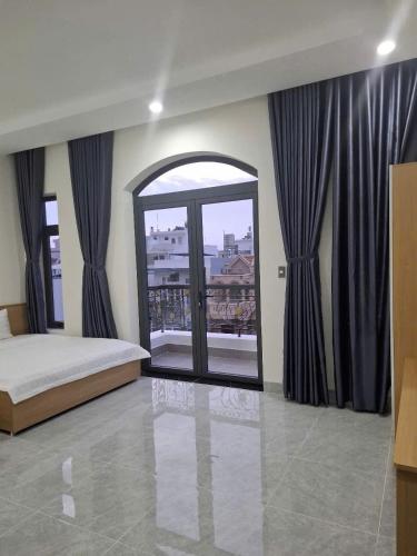 Postel nebo postele na pokoji v ubytování Villa Bãi Sau 5 Lạc Long Quân