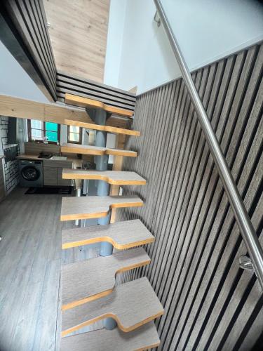Posezení v ubytování Appartement duplex en Alsace