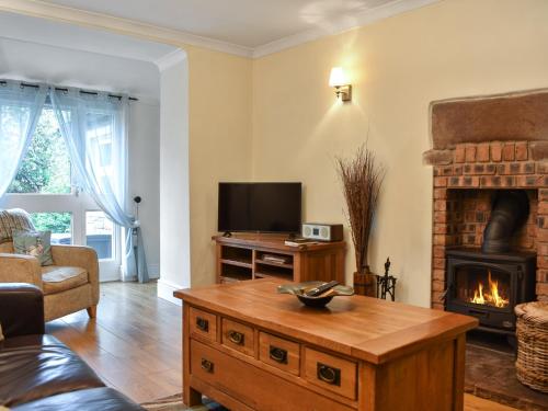 TV a/nebo společenská místnost v ubytování Smithy House